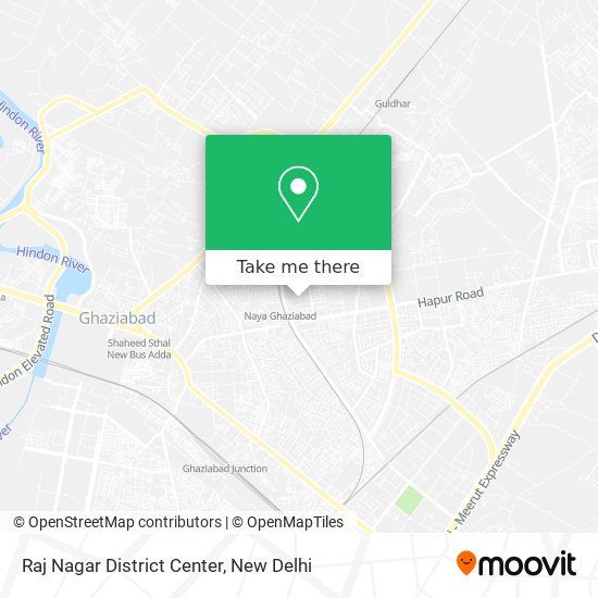 Raj Nagar District Center map