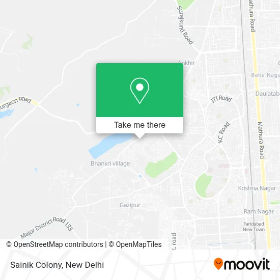 Sainik Colony map