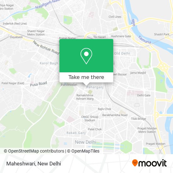 Maheshwari map