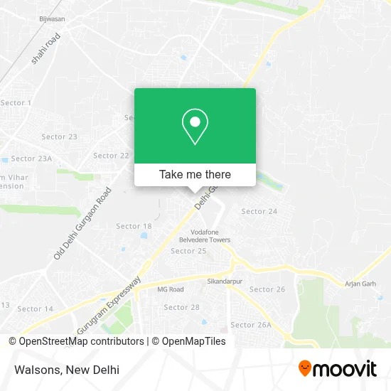 Walsons map