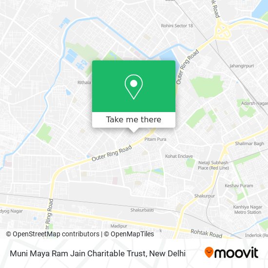 Muni Maya Ram Jain Charitable Trust map