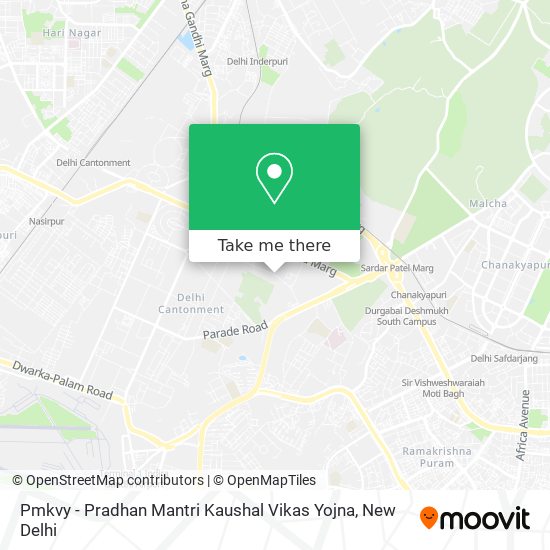 Pmkvy - Pradhan Mantri Kaushal Vikas Yojna map