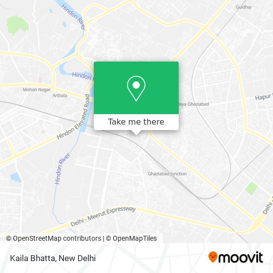 Kaila Bhatta map