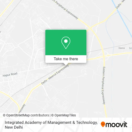 Integrated Academy of Management & Technology map