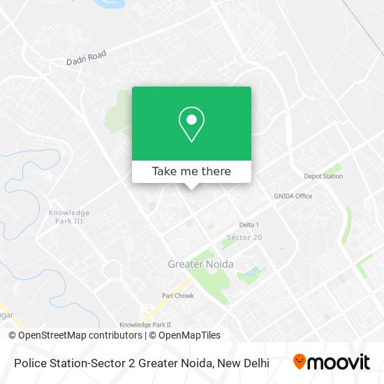 Police Station-Sector 2 Greater Noida map