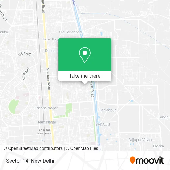 Sector 14 map