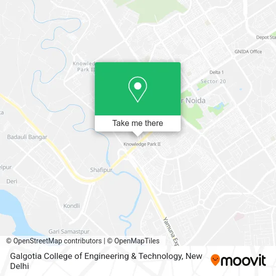 Galgotia College of Engineering & Technology map