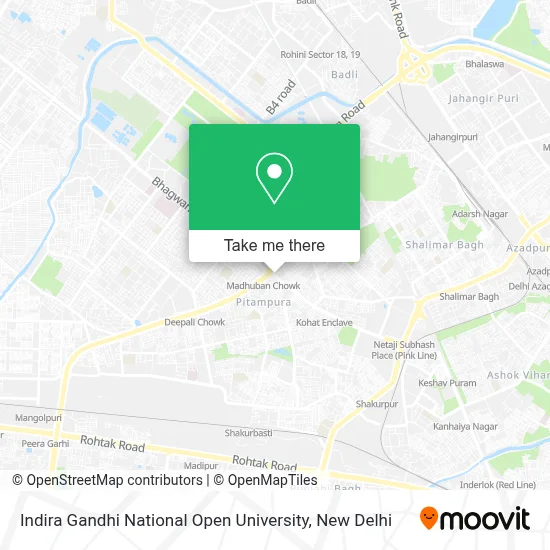 I G N O U map