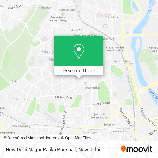 New Delhi Nagar Palika Parishad map
