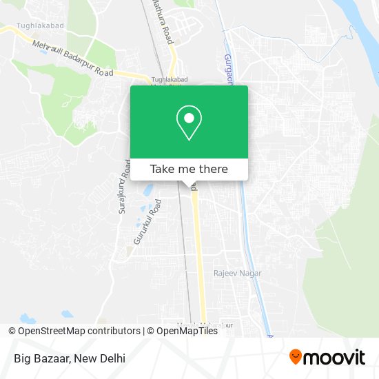 Big Bazaar map