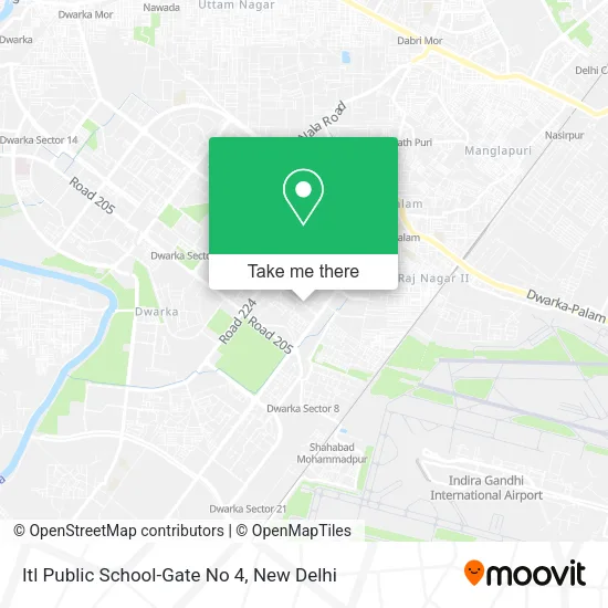 Itl Public School-Gate No 4 map