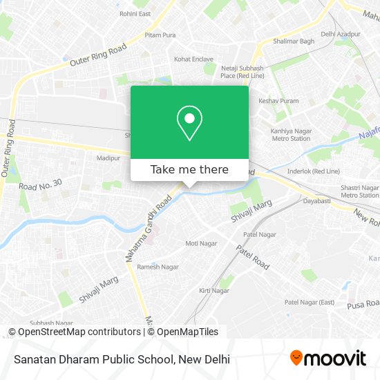 Sanatan Dharam Public School map