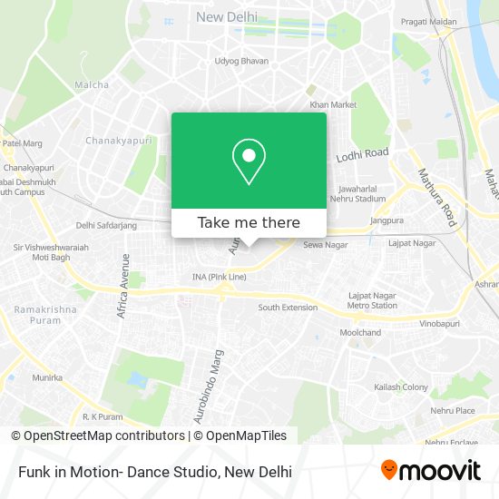 Funk in Motion- Dance Studio map
