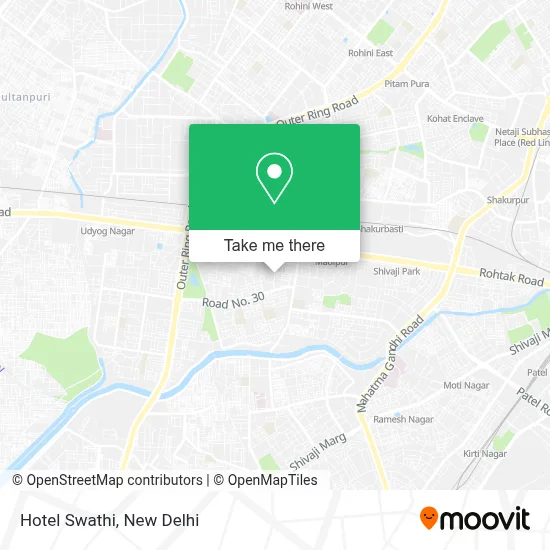 Hotel Swathi map