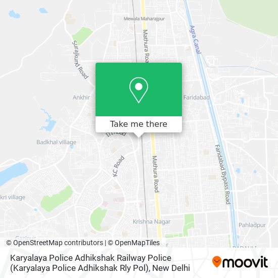 Karyalaya Police Adhikshak Railway Police (Karyalaya Police Adhikshak Rly Pol) map