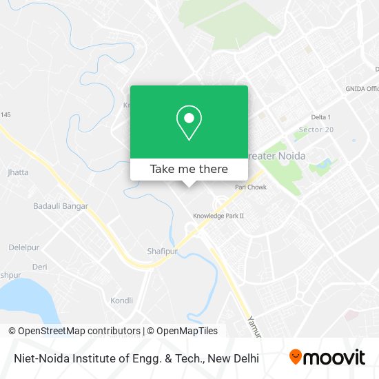 Niet-Noida Institute of Engg. & Tech. map