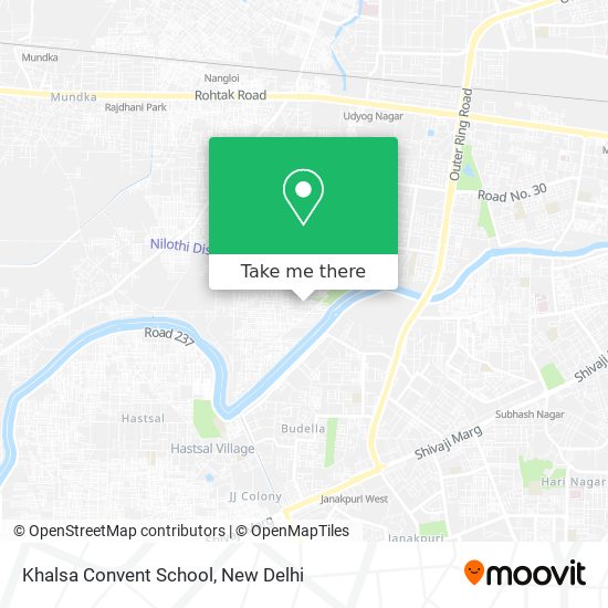 Khalsa Convent School map