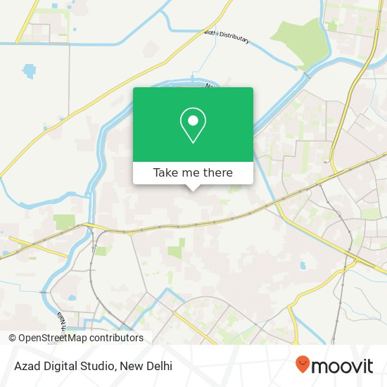 Azad Digital Studio map