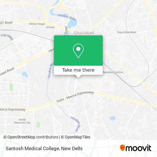 Santosh Medical College map