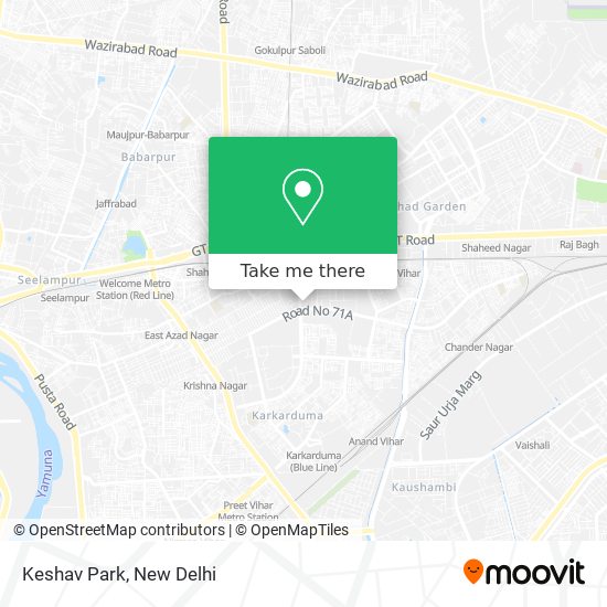 Keshav Park map