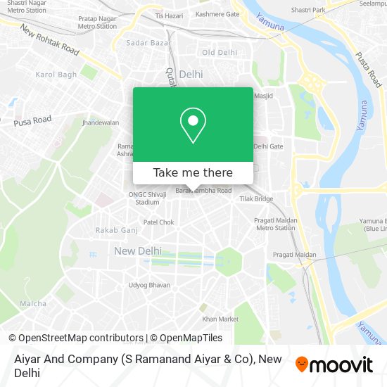 Aiyar And Company (S Ramanand Aiyar & Co) map
