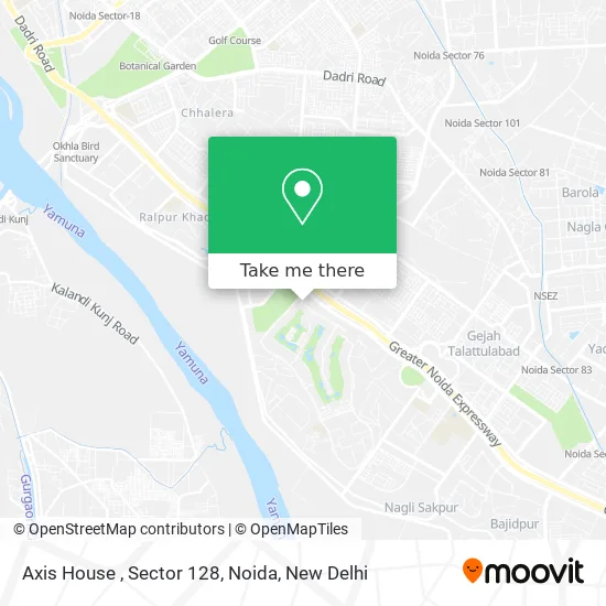 Axis House , Sector 128, Noida map