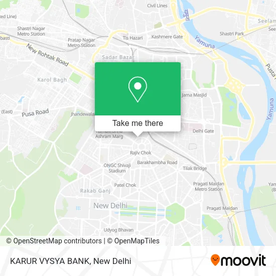 KARUR VYSYA BANK map