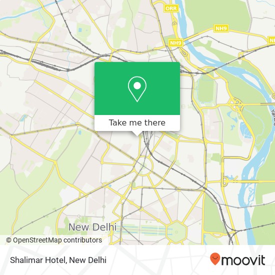 Shalimar Hotel map