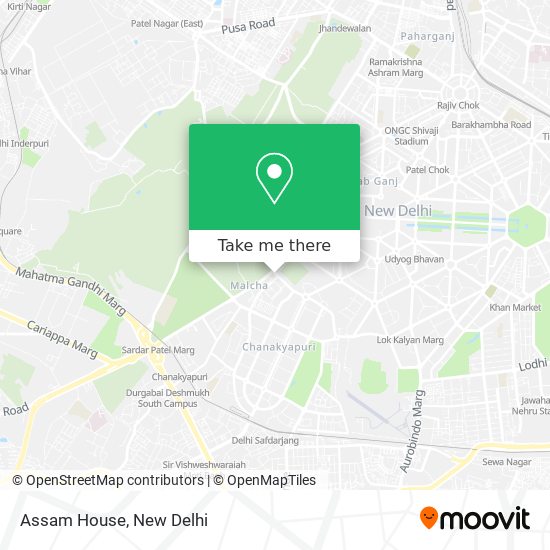 Assam House map