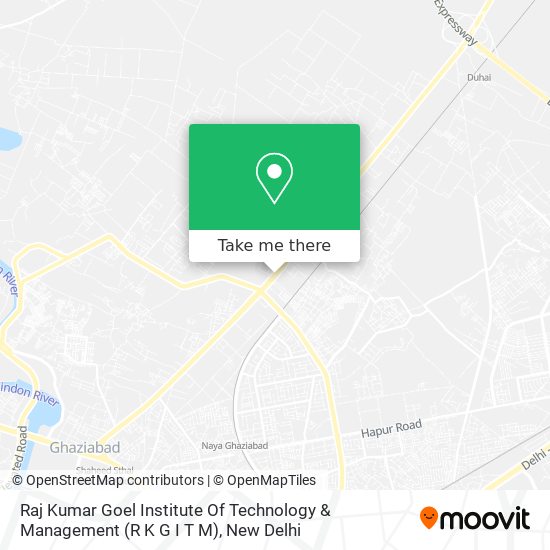 Raj Kumar Goel Institute Of Technology & Management (R K G I T M) map