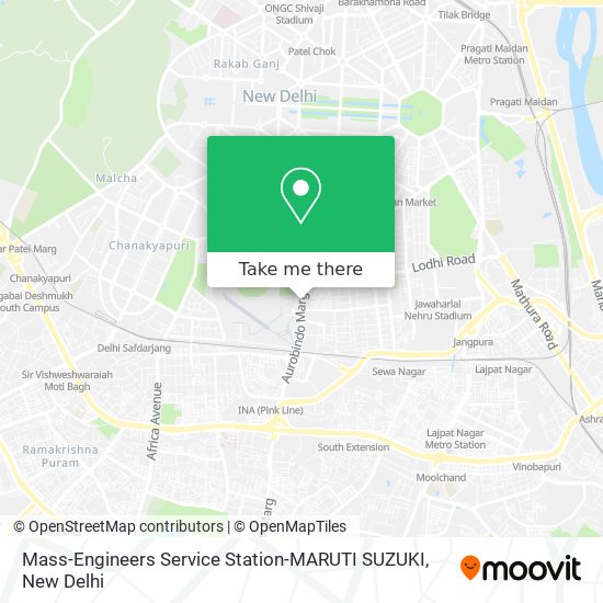 Mass-Engineers Service Station-MARUTI SUZUKI map