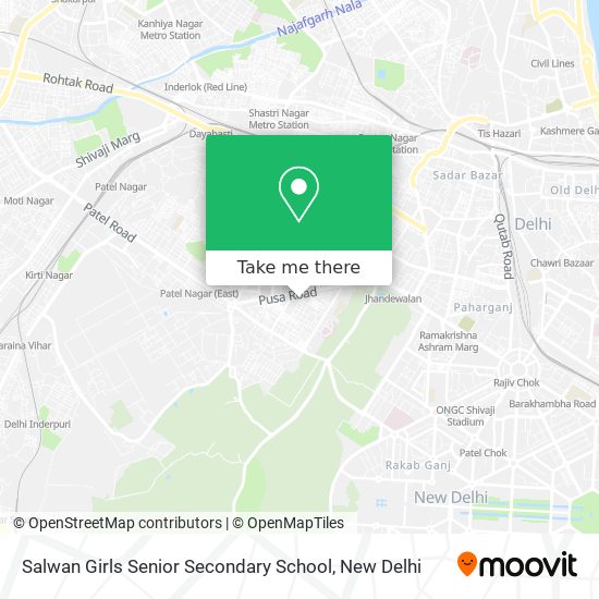 Salwan Girls Senior Secondary School map