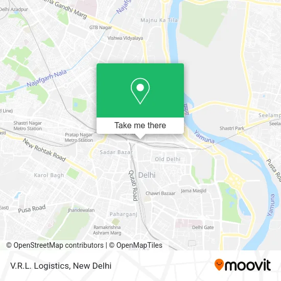 V.R.L. Logistics map