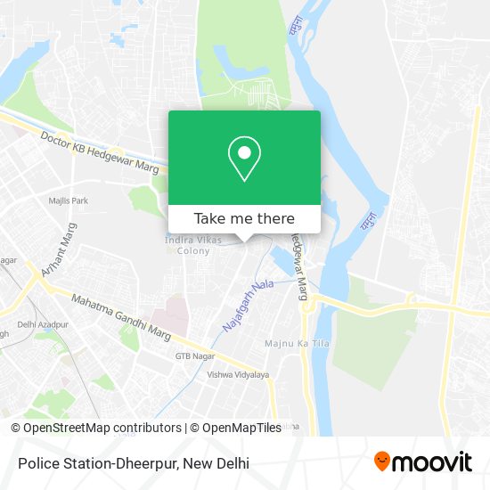 Police Station-Dheerpur map