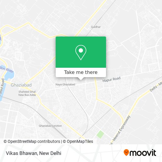 Vikas Bhawan map