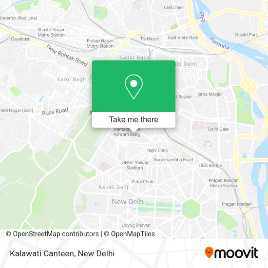 Kalawati Canteen map
