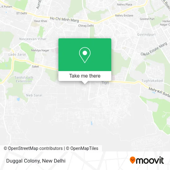 Duggal Colony map