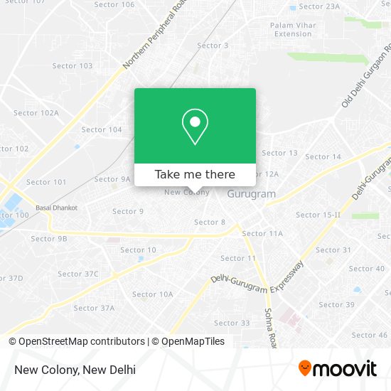 New Colony Gurgaon Map How To Get To New Colony In Gurgaon By Bus Or Metro?