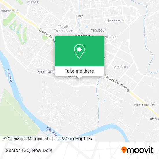 Sector 135 map