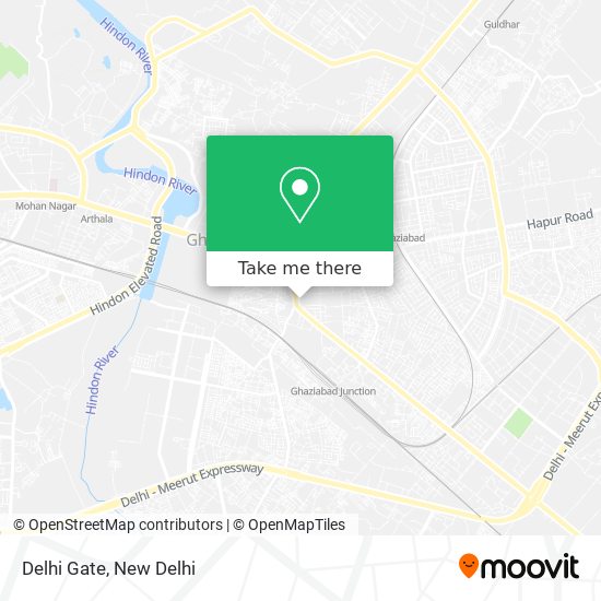 Delhi Gate map