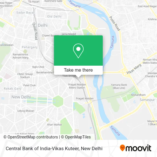 Central Bank of India-Vikas Kuteer map