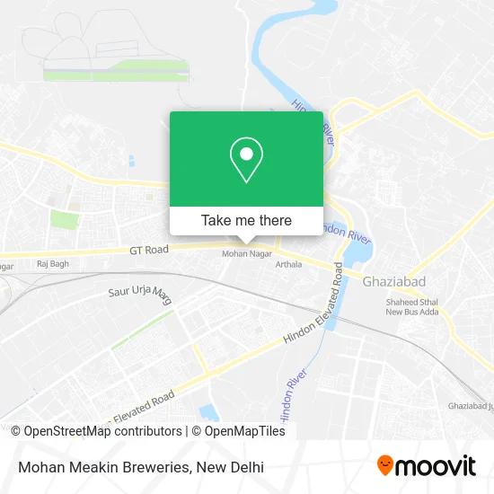 Mohan Meakin Breweries map