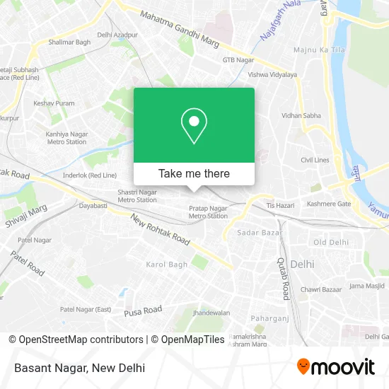 Basant Nagar map