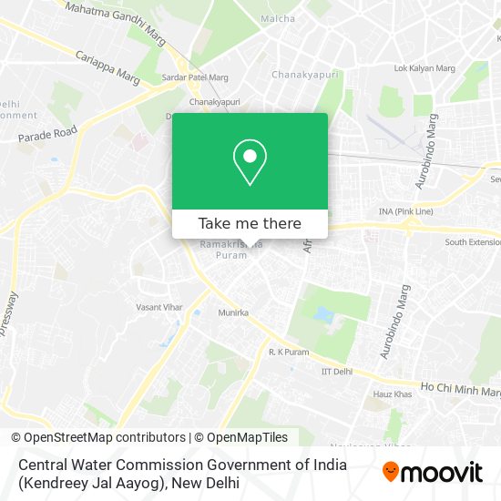 Central Water Commission Government of India (Kendreey Jal Aayog) map