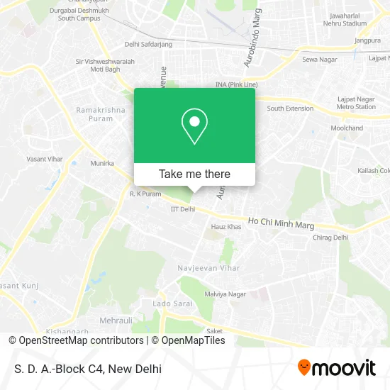 S. D. A.-Block C4 map