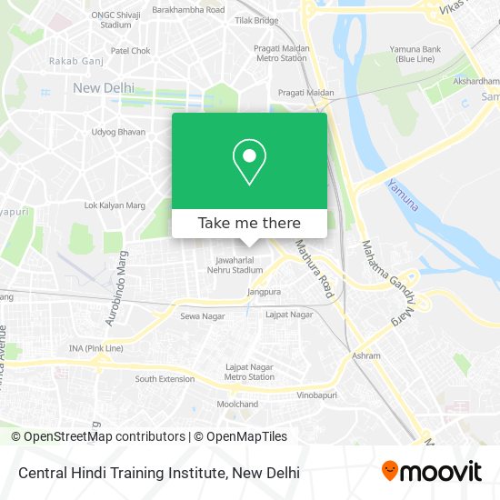 Central Hindi Training Institute map