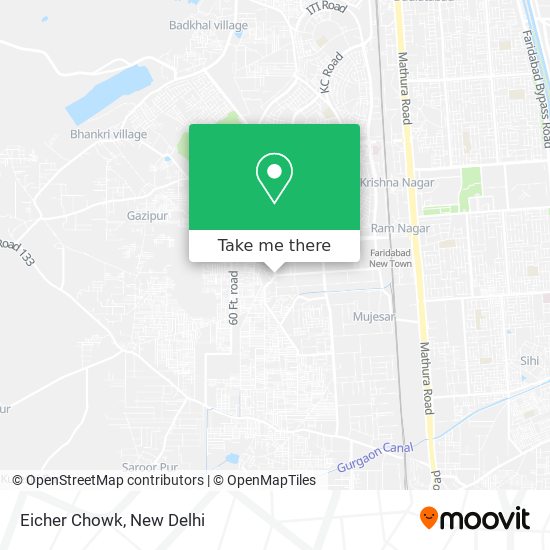 Eicher Chowk map