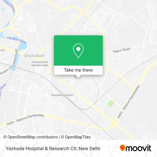 Yashoda Hospital & Research Ctr map