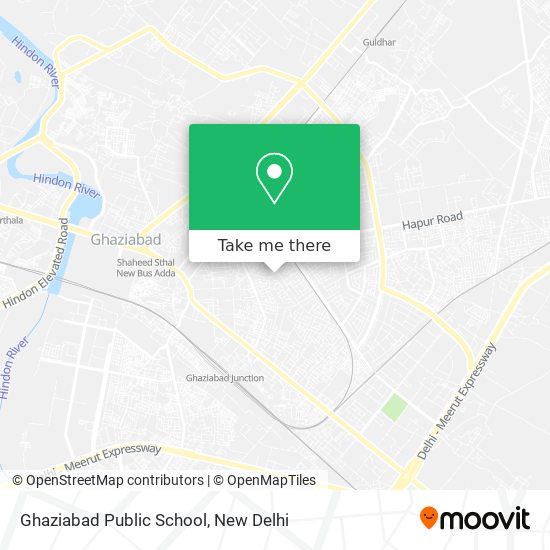 Ghaziabad Public School map