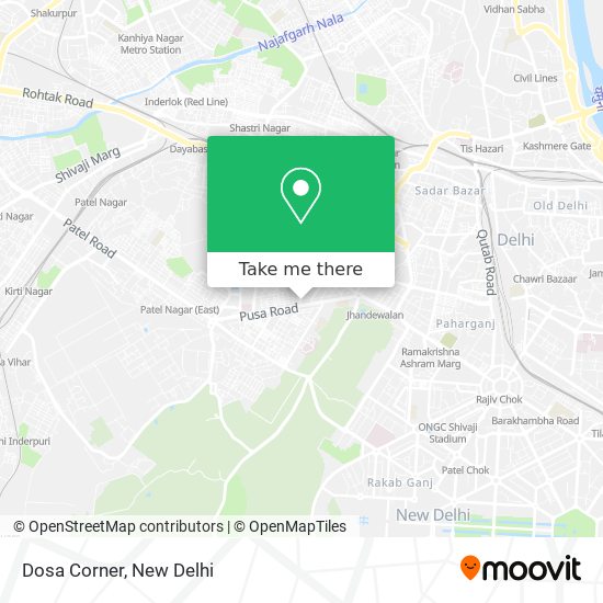 Dosa Corner map